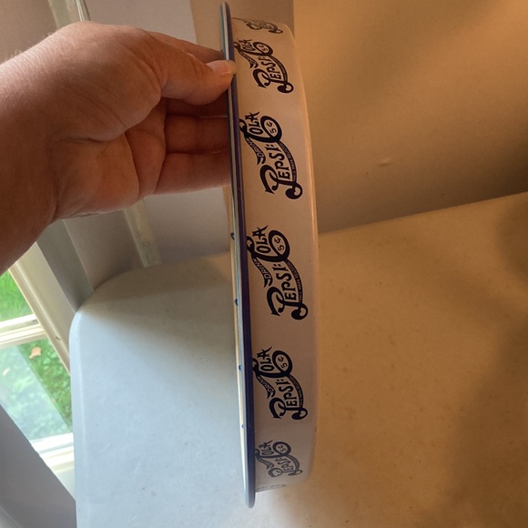 Pepsi Cola Vtg Drink Bar Tin Tray With Pepsi Side Logo’s - Picture 3 of 5